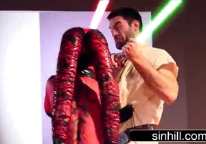 Star Wars porn spoof with some Twi'lek slut