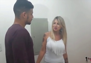 Cute inked mature slut gets penetrated by a student lover