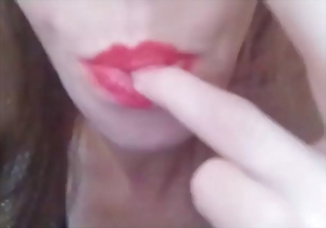 Redhead angel with stunning small tits takes off her outfit